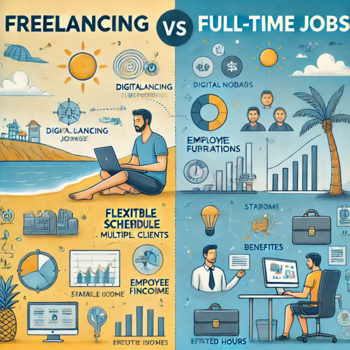 Freelancing vs. Full-Time Jobs Which is Better